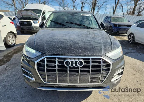 2021 Audi Q5 Premium z USA, uszkodzony, nr VIN WA1AAAFY8M2013801